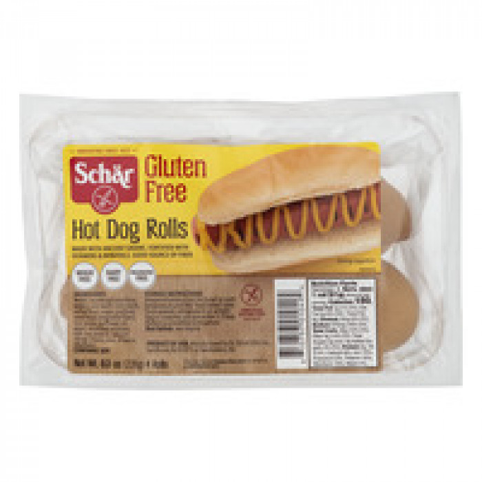 Schar Hot Dog Rolls Gluten Free Wheat Free - 4 ct