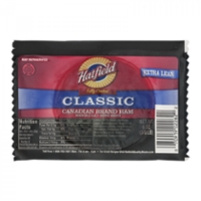 Hatfield Canadian Brand Ham Sliced Extra Lean Fully Cooked
