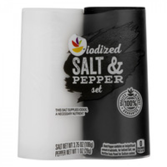 GIANT Salt & Pepper Pre-Filled Shakers